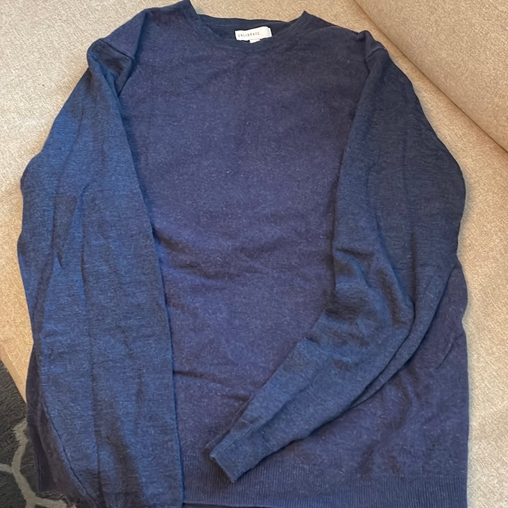 Mens wool blend sweater.